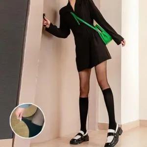 투톤 스타킹 착시 페이크 니삭스 고탄력 팬티 스타킹 WFA8509