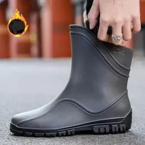 부츠 기모 방한 데일리 레인 장화 방수 탈부착 신발 WF88AFA
