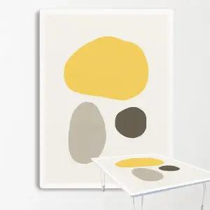 MP 집들이선물추천 원룸 거실 그림 액자 겸용 접이식 좌식 테이블 02-동그라미셋