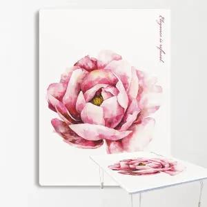 MP 집들이선물추천 원룸 거실 그림 액자 겸용 접이식 좌식 테이블 09-행운모란꽃