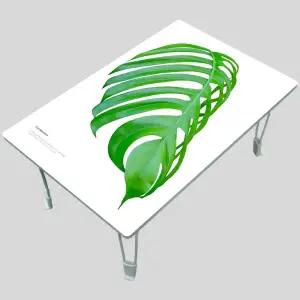 MP 집들이선물추천 원룸 거실 그림 액자 겸용 접이식 좌식 테이블 베스트 002-순수 몬스테라
