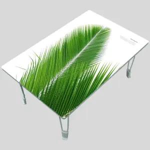 MP 집들이선물추천 원룸 거실 그림 액자 겸용 접이식 좌식 테이블 베스트 022-야자수 우아