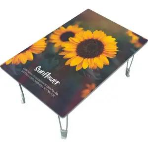 MP 집들이선물추천 원룸 거실 그림 액자 겸용 접이식 좌식 테이블 005-해바라기 추억