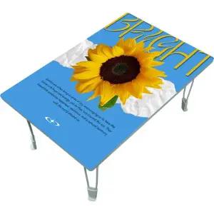 MP 집들이선물추천 원룸 거실 그림 액자 겸용 접이식 좌식 테이블 012-해바라기 찬가