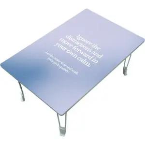 MP 집들이선물추천 원룸 거실 그림 액자 겸용 접이식 좌식 테이블 028-명언A