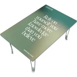 MP 집들이선물추천 원룸 거실 그림 액자 겸용 접이식 좌식 테이블 029-명언B