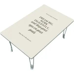 MP 집들이선물추천 원룸 거실 그림 액자 겸용 접이식 좌식 테이블 031-명언D