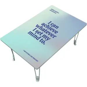 MP 집들이선물추천 원룸 거실 그림 액자 겸용 접이식 좌식 테이블 030-명언C