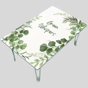 MP 집들이선물추천 원룸 거실 그림 액자 겸용 접이식 좌식 테이블 038-초록잎들