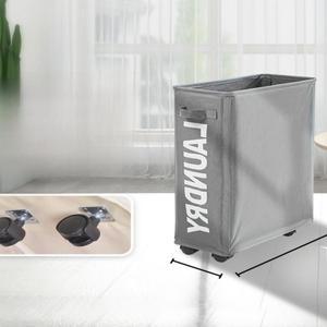 요가 홈 패브릭 수납 바구니 싱글 그리드 네트 천 빨랫감 장난감 가방 접이식 옥스포드