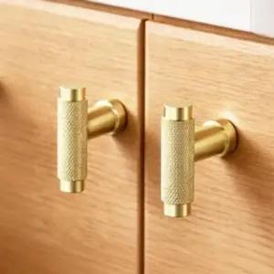 노르디아골드가구손잡이4개입옷장서랍1구손잡이