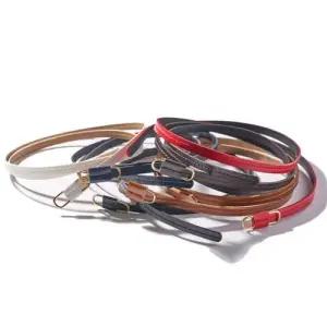 (국내생산) 슬림 클립 여자벨트 6color WE6176B