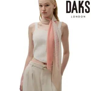 [롯데백화점]닥스 반반 로고포인트 주름 스카프SKN018