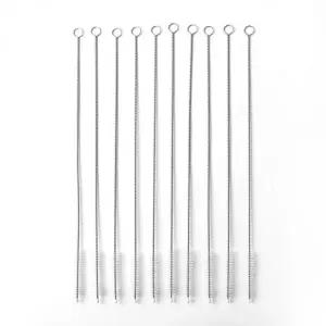 스테인리스 빨대 청소용 솔 브러시 세척 도구 위생