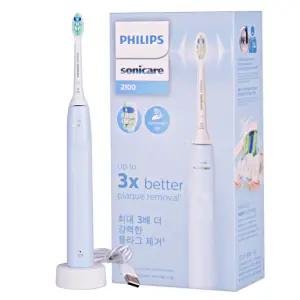 필립스코리아 소닉케어 2100시리즈 HX3651/22 음파전동칫솔