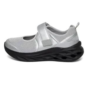 르까프 메이 벨크로 메리제인 실버 LE6S013SIL