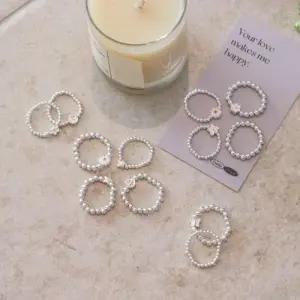 시즌3 은볼 비즈 펜던트 반지 만들기 DIY 키트 세트 WFFN4AN