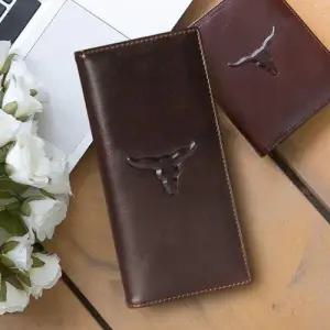 남자 고급 소가죽 장지갑 슬림 지폐지갑 WFFMUMF