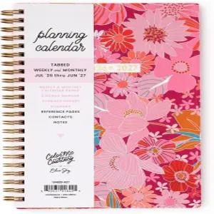 블루 스카이 컬러 미 코트니 2026-2027 주간 및 월간 학년도 플래너 캘린더 2026년 7월 - 2027년 6월 5인치