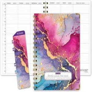 엘란 출판사 하드커버 7교시 교사 수업 계획; 2025-2026 학년도 보너스 클립인 북마크(레인보우 골드