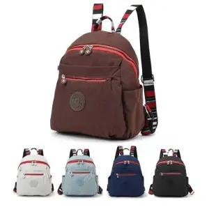 민데사 8536 캐주얼 생활방수 여성 백팩 수납가방 WFFL1WO