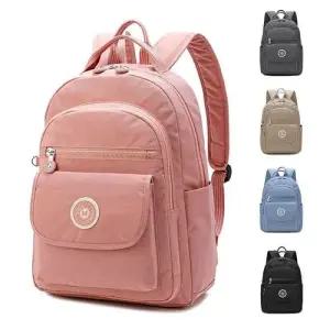 민데사 DBZ8706 심플 캐주얼 생활방수 여성 백팩 WFFL1WC