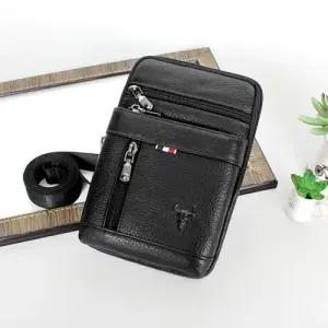 블루마운트 HF131-3B 소가죽 3WAY 멀티 미니 크로스백 WFFL1U5