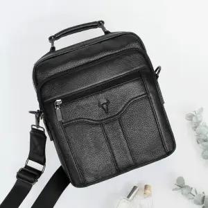 블루마운트 9322-1 소가죽 심플 럭셔리 남성 크로스백 WFFL1TR