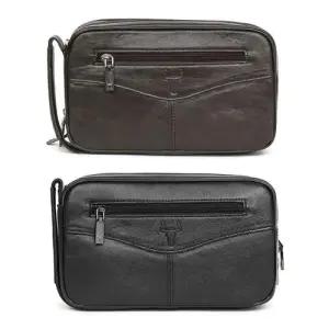 1010 블루마운트 천연소가죽 남성 클러치 맨즈백 WFFL1RC