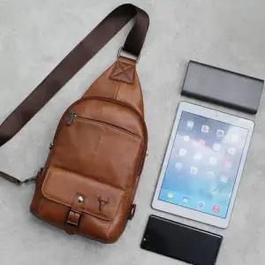 9338 천연소가죽 오일지 슬링백 메신져백 가죽가방 WFFL1RL