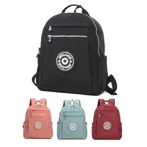 민데사 8098 캐주얼 생활방수 여성 백팩 수납가방 WFFKUSG