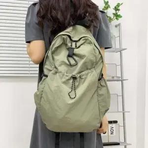 미콘 21021 여성 캐주얼 복조리 쓰리포켓 스트링 백팩 WFFKUSU