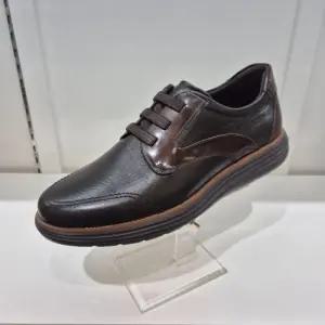 엘칸토 HC11 소가죽 남성화 초경량 세미케주얼 보트화  M1X3U61T385