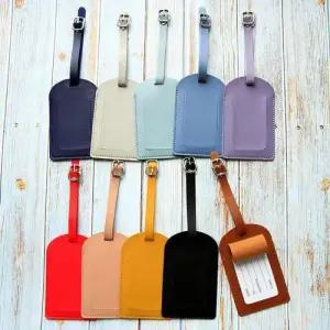 가죽 캐리어 네임택 러기지택 골프백 여행 가방 태그 WFFIBKU