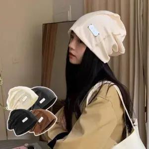 여성 메탈 장식 포인트 힙스트 OOTD 패션 모자 비니 WFFI62J