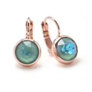 오스트리아 크리스탈 실키세이지 디라이트 8mm 귀걸이 WFFHLSD