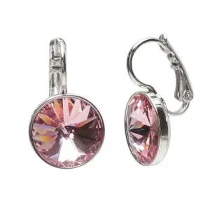 오스트리아 크리스탈 12mm 귀걸이 라이트로즈 WFFH58X