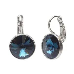 오스트리아 크리스탈 12mm 귀걸이 몬타나 WFFH58W
