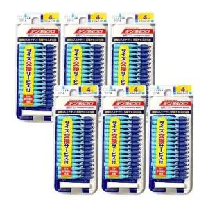 구강용품 일본 잭스 덴탈프로 치간칫솔 M x (15p) 4호 6개