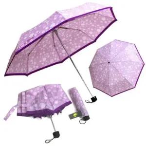 루이 폰지플라워 3단우양산 개업기념품 우산겸양산 양우산