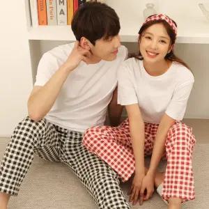 안파 국민잠옷 바지 파자마 커플 홈웨어 체크 ANPA 10