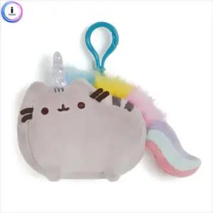 어린이 유아 예쁜 책가방 고리 푸쉰고양이 무지개 가방걸이 캐릭터장식인형 귀여운