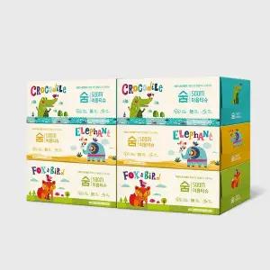 [숨] 각티슈 180매×6각