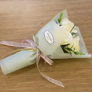 장미꽃 꽃다발 장식 비누 플라워 인테리어 장미 미니