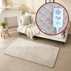 거실 극세사 온열 전기요 탄소매트 베이지 1000x180 전자파없는 안전