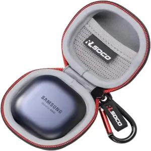 삼성 갤럭시 버즈 2 / 라이브 프로 트루 와이어리스 블루투스 이어버드 헤드폰용 RLSOCO 휴대용 케이스