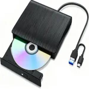 노트북용 스베메이 외장 CD DVD 드라이브 버너 리더 USB 3.0 휴대용 CD/DVD +/-RW 광학 플레이어 노트북 PC