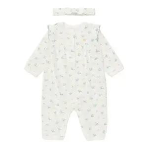 [블루독베이비](천안아산점)BL) 부케플라워 우주복(46170-041-08)