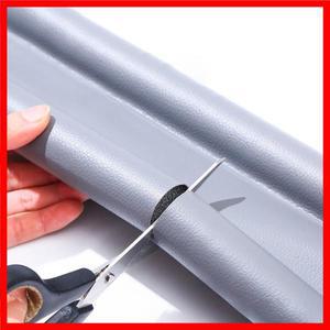 가죽 도어 씰 스트립 96cm / 38인치 방수 차단기 바닥 드래프트 EPE 폼 + 접이식