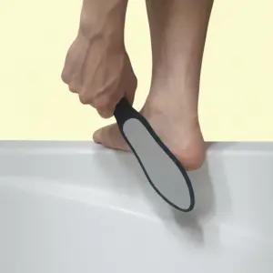 발각질제거기 풋파일 풋브러쉬 블랙 뒷꿈치 굳은살 양면 스테인리스 페디큐어